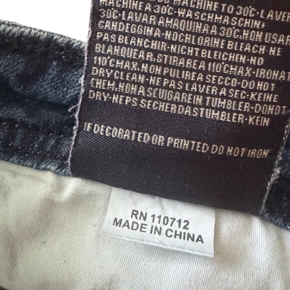 Vigoss Studio Nolita Skinny Jeans Womens 28 Blue Denim low rise Slim Fit Pants - Picture 6 of 16